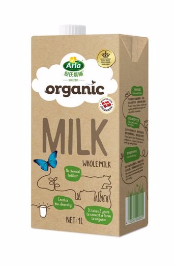 Arla ®爱氏晨曦 ™有机全脂牛奶