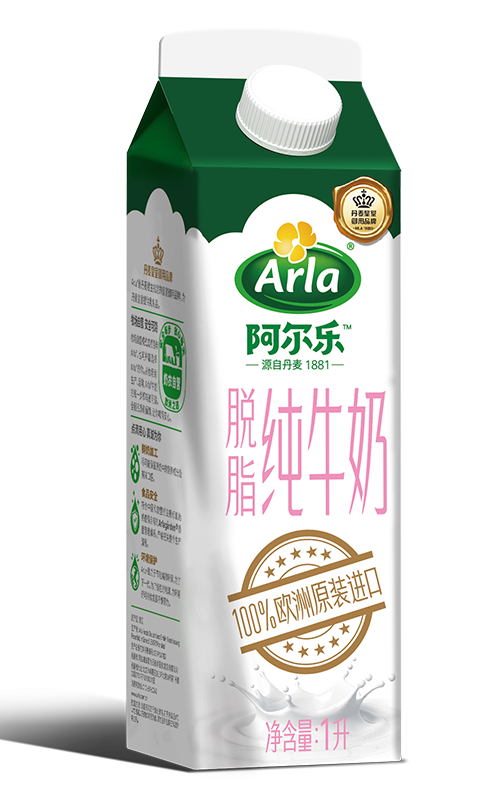 脱脂纯牛奶屋顶包 脱脂纯牛奶屋顶包 1L
