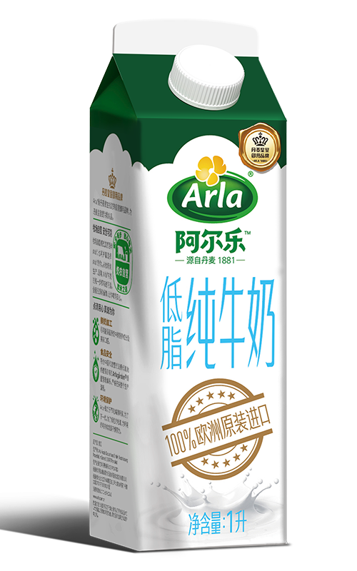 低脂纯牛奶屋顶包 低脂纯牛奶屋顶包 1L